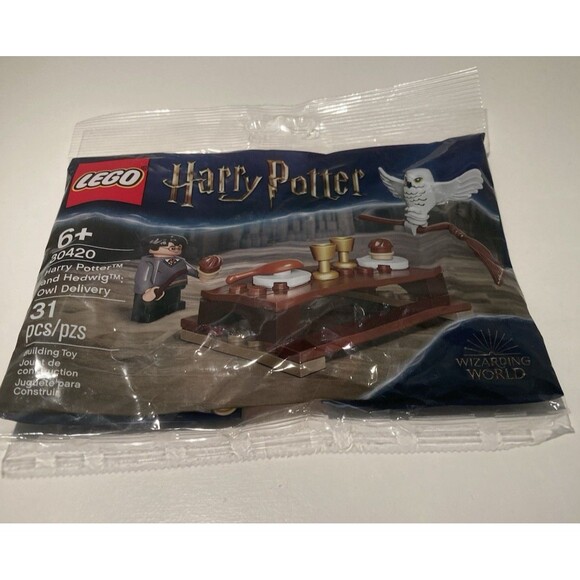LEGO 30420 Harry Potter and Hedwig: Owl Delivery New sealed Poly bag Hogwarts - Picture 7 of 7